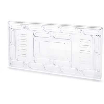 Image showing 1 th Cruiser Accessories Universal License Plate Mount, Clear License Plate Bracket