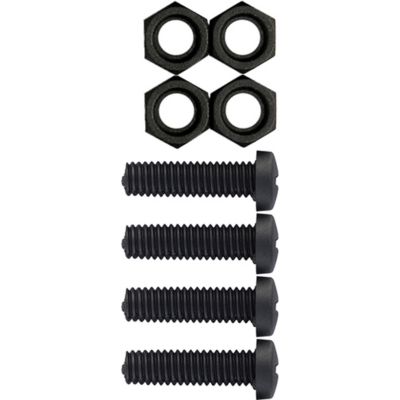 Cruiser Accessories Fasteners, Metric-Nylon, Black License Plate Fasteners