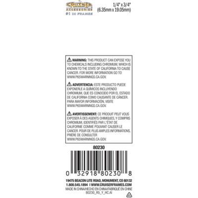 Image showing  Fasteners, Standard-Steel License Plate Fasteners