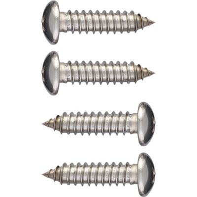 Cruiser Accessories Fasteners, Tapping Stainless License Plate Fasteners