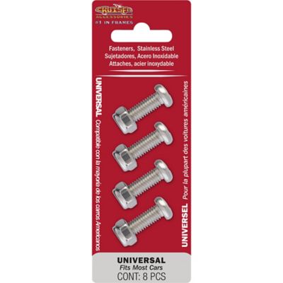 Image showing  Fasteners, Stainless Steel License Plate Fasteners