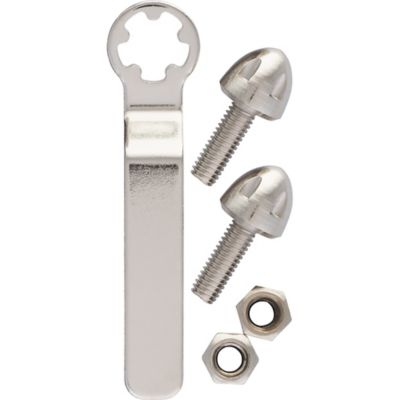 Cruiser Accessories Fasteners, Anti-Theft License Plate Fasteners