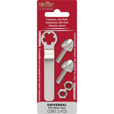 Image showing  Fasteners, Anti-Theft License Plate Fasteners