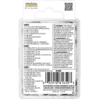 Image showing  Ultimate Pro Kit, Black License Plate Fasteners