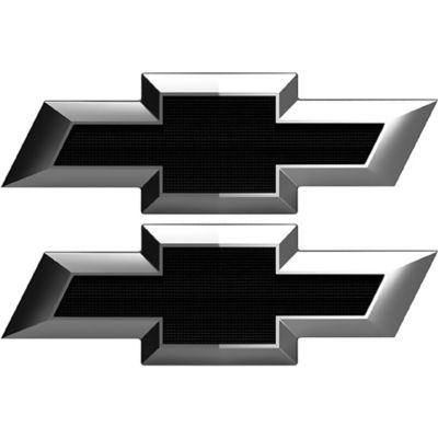 Cruiser Accessories Fastener Caps, Chevrolet License Plate Fastener Caps