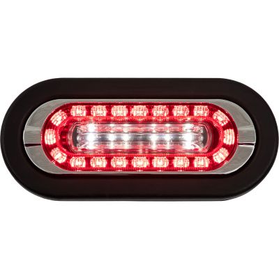 Image showing  Combination 6 in. LED Stop/Turn/Tail, Backup with Grommet and Plugs