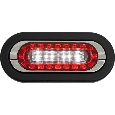 Image showing  Combination 6 in. LED Stop/Turn/Tail, Backup with Grommet and Plugs