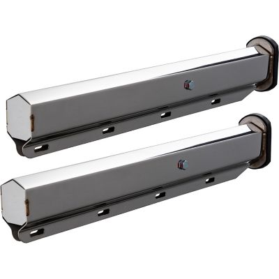 Image showing  Spring-Loaded Mud Flap Hanger, Straight, SST