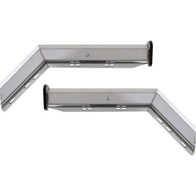 Image showing  Spring-Loaded Mud Flap Hanger, Angled, SST