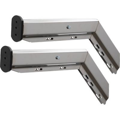 Image showing 5 th Buyers Products Spring-Loaded Mud Flap Hanger, Angled, SST
