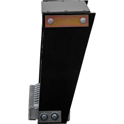 Image showing  Flexible Rubber Step with Galvanized Steel Diamond Deck-Span Tread, 12 in. x 13 in.