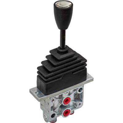 Image showing  Single Axis Lever Control, Proportional, Straight Handle Spring to Center