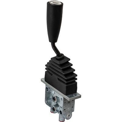 Image showing  Single Axis Lever Control, Proportional, 35-Degree Offset Tall Handle, Spring to Center