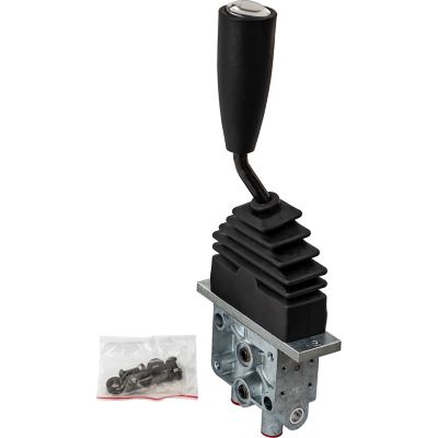 Image showing 5 th Buyers Products Single Axis Lever Control, Proportional, 35-Degree Offset Tall Handle, Spring to Center