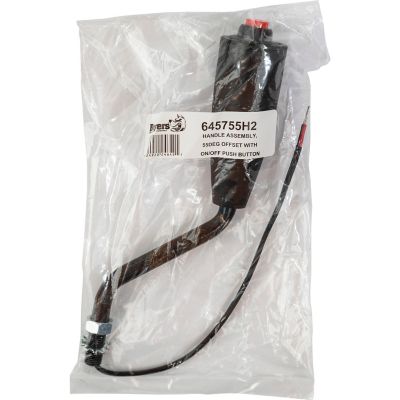 Image showing  Handle Assembly, 55 Degree Offset with On/Off Push Button Switch for 64575502