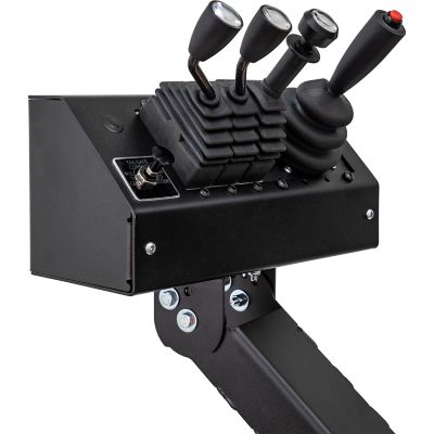 Image showing 5 th Buyers Products Pedestal, 7 Bank Top with Base and Offset Arm