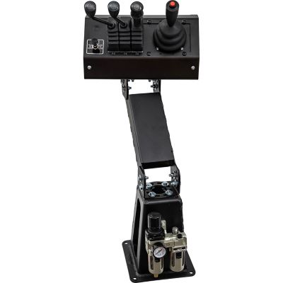 Image showing 7 th Buyers Products Pedestal, 7 Bank Top with Base and Offset Arm