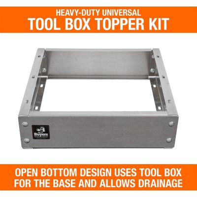 Image showing  24 in. Heavy Duty Universal Smooth Aluminum Toolbox Top Tray