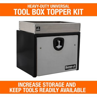 Image showing  24 in. Heavy Duty Universal Smooth Aluminum Toolbox Top Tray