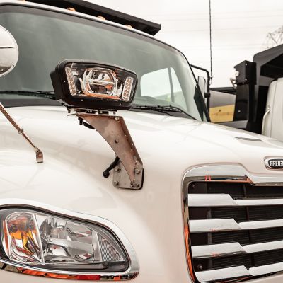 Image showing  Plow Light Bracket Kit for Freightliner M2-106