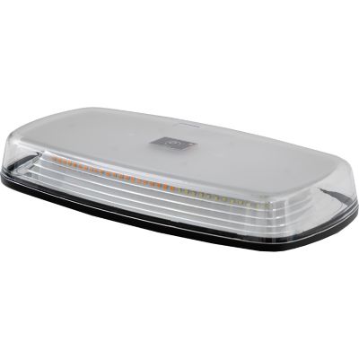 Image showing  12 in. Rectangular Wireless LED Mini Light Bar with Wireless Remote, Amber/Clear