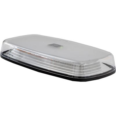 Image showing  12 in. Rectangular Wireless LED Mini Light Bar with Wireless Remote, Amber/Green