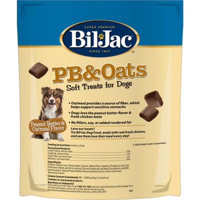 Image showing  Peanut Butter & Oats Soft Treats for Dogs