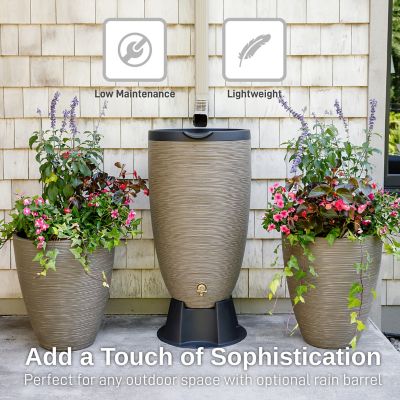 Image showing  Newport Polyethylene Garden Planter (2 Pack)