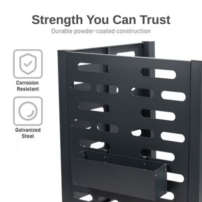 Image showing  Premium Air Conditioner Planter Screen, Graphite Color, 556300110A7981