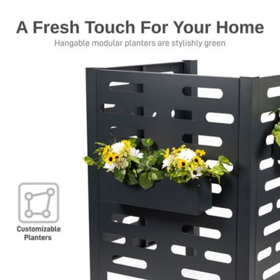 Image showing  Premium Air Conditioner Planter Screen, Graphite Color, 556300100A7981