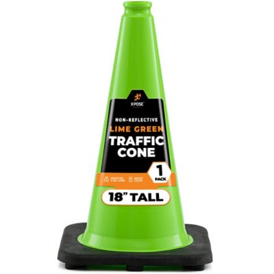 Image showing  PVC Multi-Purpose Safety Traffic Lime Green 18 in.