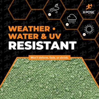 Image showing  Canvas Tarp 10 oz Green 12 ft. x 16 ft.