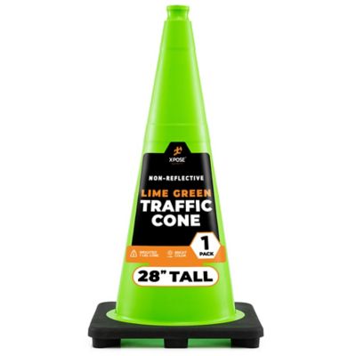 Image showing  PVC Multi-Purpose Safety Traffic Lime Green 28 in.