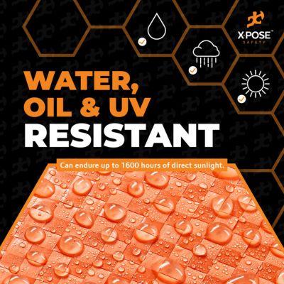 Image showing  500 Packs Polypropylene 50 lbs Orange Sand Bags 14 in. x 26 in.