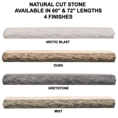 Image showing  Natural Cut Stone Non-Combustible, NCCS-72AB