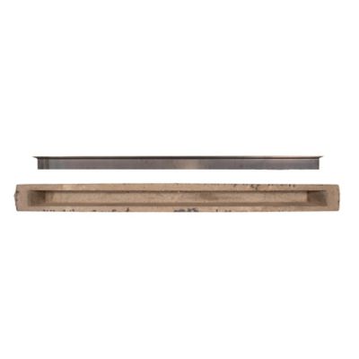 Image showing 5 th Pearl Mantels Natural Cut Stone Non-Combustible, NCCS-72GS