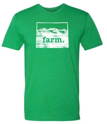Home State Apparel Men's Colorado Farm Silhouette Home T-Shirt