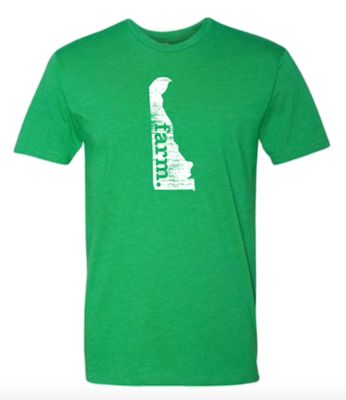 Home State Apparel Men's Delaware Farm Silhouette Home T-Shirt