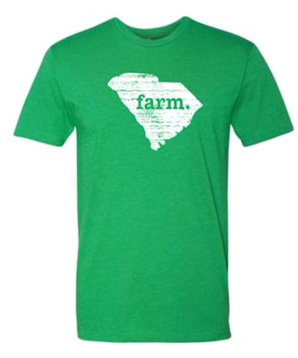 Home State Apparel Men's South Carolina Farm Silhouette Home T-Shirt
