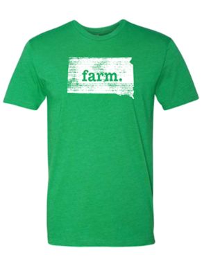 Home State Apparel Men's South Dakota Farm Silhouette Home T-Shirt