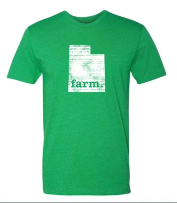 Home State Apparel Men's Utah Farm Silhouette Home T-Shirt