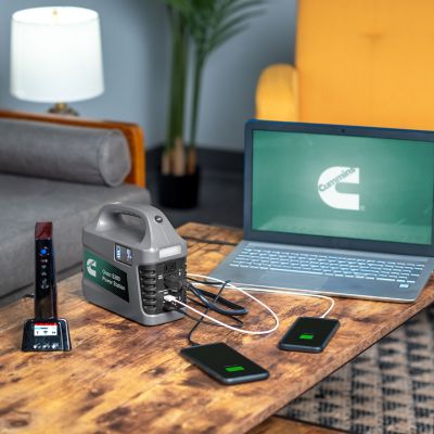 Image showing  150-Watt Portable Power Station, 194Wh, Lithium-Ion Battery, 300W Solar Generator, Modified Sine Wave