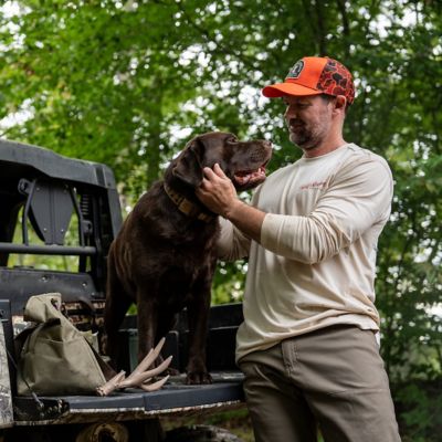 Image showing 6 th Field & Stream Men's Long-Sleeve Deer T-Shirt