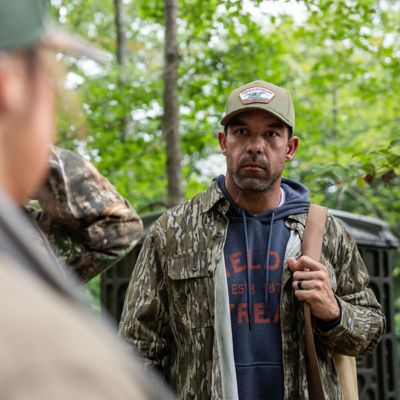 Image showing 4 th Field & Stream Men's Logo Hoodie