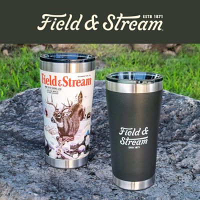 Image showing  20 oz. Insulated Tumblers, Dark Green/Buck, 2 pc.