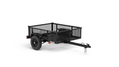 Image showing  4x5 Mesh Floor Utility Trailer