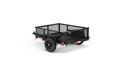 Image showing  4x5 Mesh Floor Utility Trailer