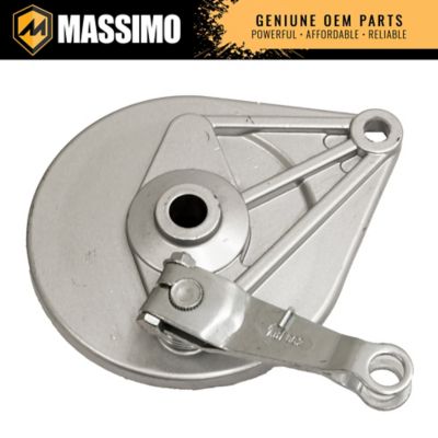 Massimo Rear Brake Assembly for Massimo MB200 Mini Bikes, Silver