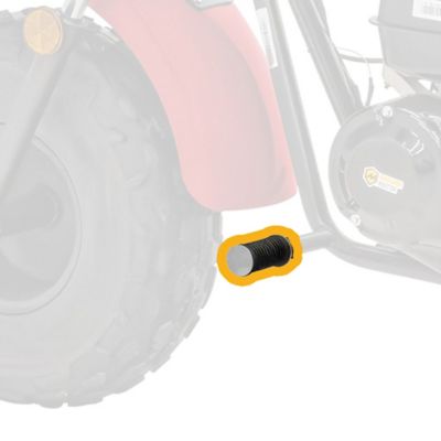 Image showing  Mini Bike Foot Rest Assembly for Massimo MB200 Mini Bikes