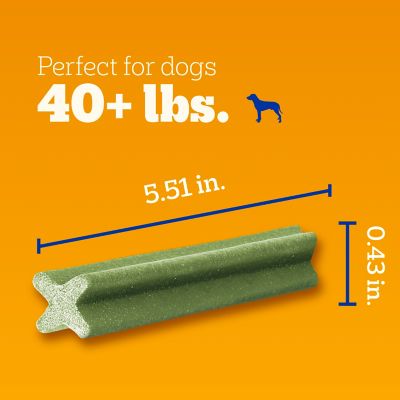 Image showing  Fresh Mint Flavored Large Dental Dog Treats, 60 count